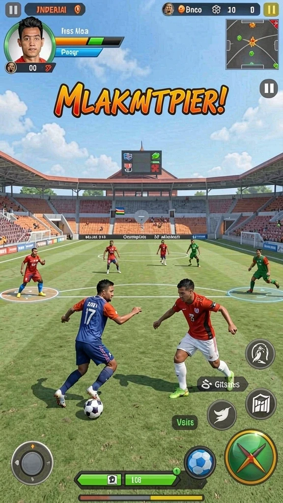 emon777 - Karakter yang dapat dikustomisasi dengan berbagai pilihan.