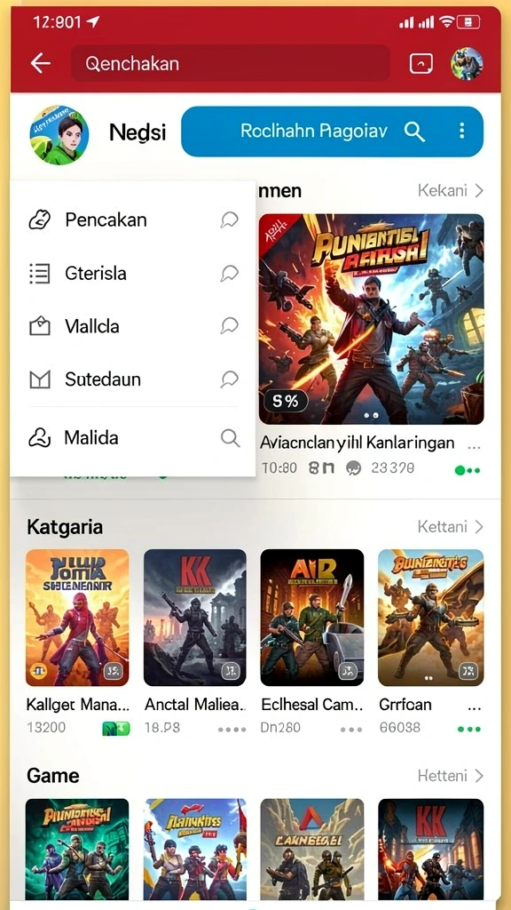 panen77 - Screenshot fitur multiplayer yang memungkinkan interaksi dengan pemain lain.