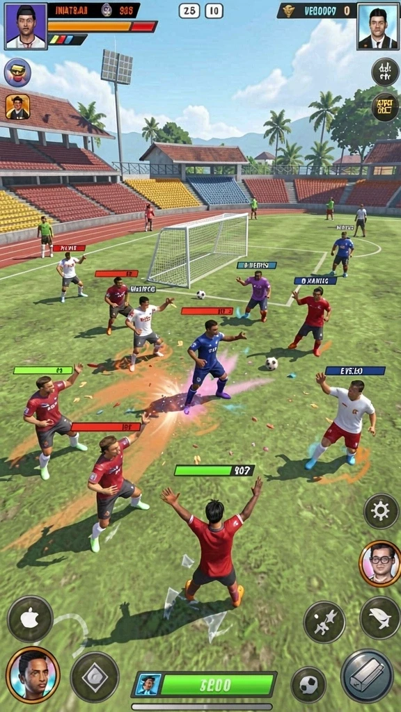 rawontoto - Momen seru saat menyelesaikan tantangan dalam game.